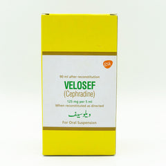Velosef 125mg 90ml Syrup