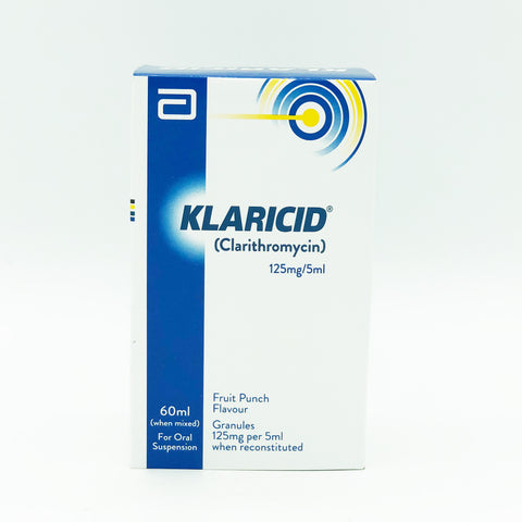 Klaricid 125ml Syrup 60ml