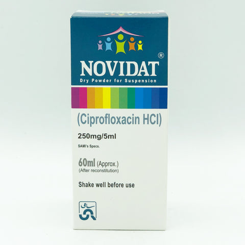 Novidat 250mg Syrup 60ml