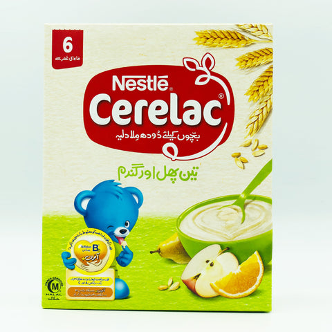Cerelac 3 Fruits and Wheat 175 gms