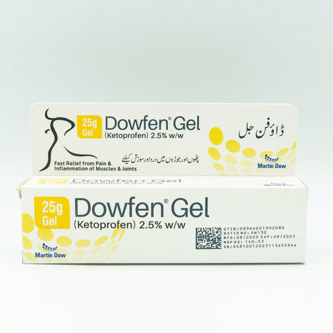 Dowfen Gel 2.5% 25g