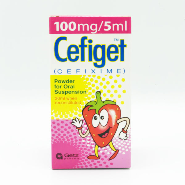 CEFIGET 100 MG 5 ML 1 S