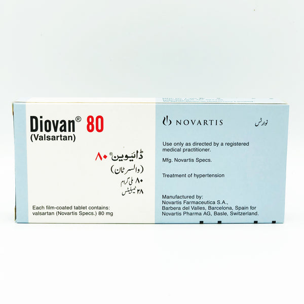 DIOVAN 80 MG 28 S