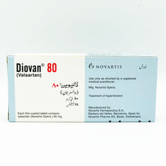 DIOVAN 80 MG 28 S