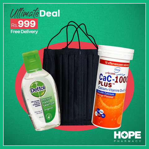 Sanitizer + Mask + Vitamin Deal