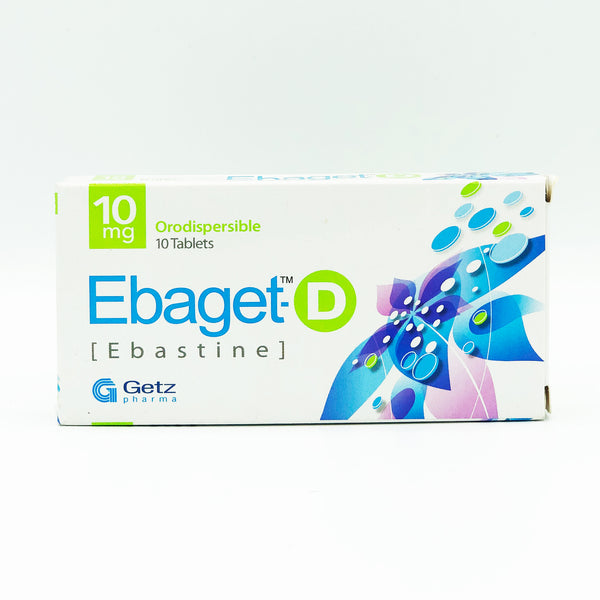 EBAGET D 10 MG 10 S