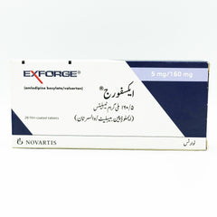 EXFORGE 5/160 MG 28 S