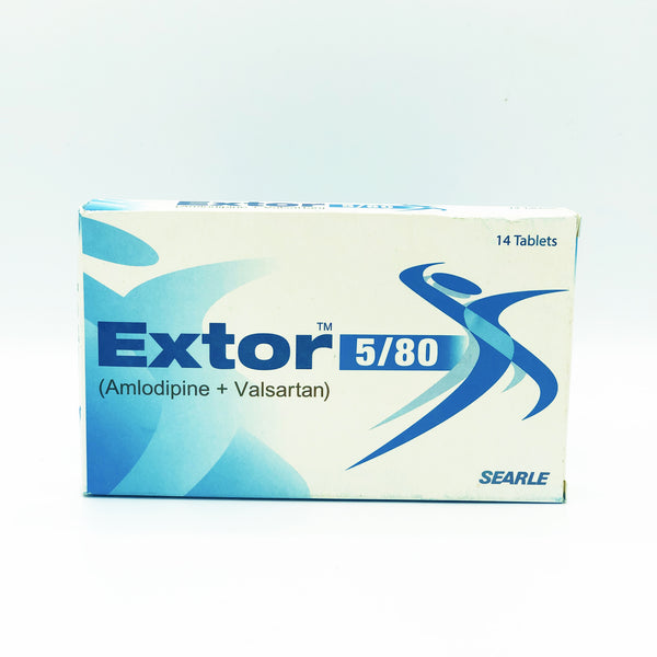 EXTOR 5/80 MG 14 S