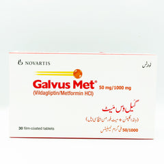 GALVUS MET 50/1000 MG 30 S