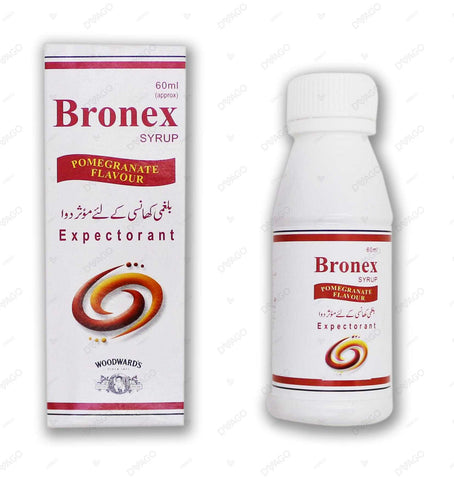 Bronex Expectorant Syrup 60Ml