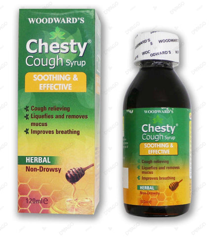 Woodwards Chesty Cough Syrup 120Ml