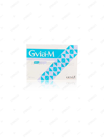 Gvia-M Tablets 50/1000 Mg