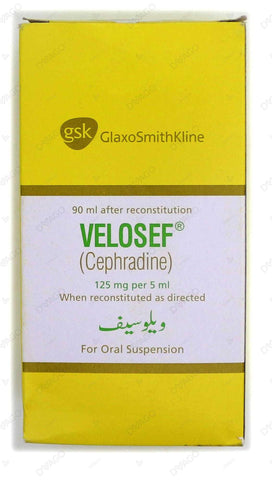 Velosef 90Ml Suspension 125Mg