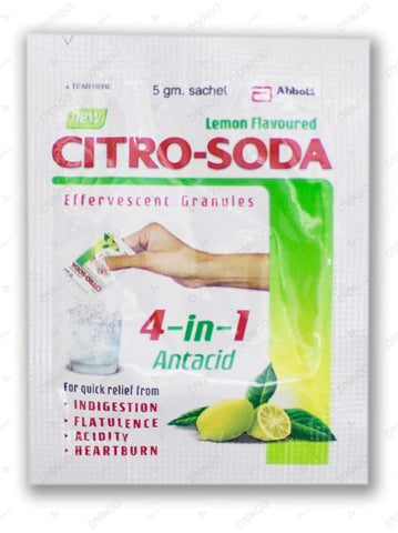 Citro Soda Lemon Flavour Powder Sachet 5G 20S