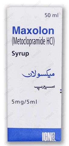Maxolon 50Ml Syrup 5Mg/5Ml