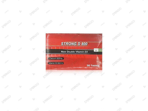 Strong-D Tablets 600 Mg/ 800 I.U.