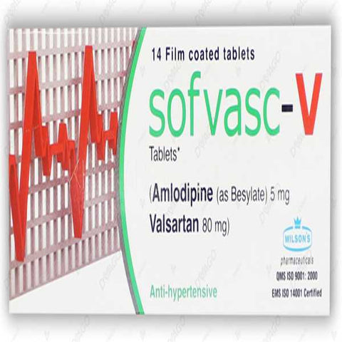 Sofvasc -V Tablets 5/80Mg