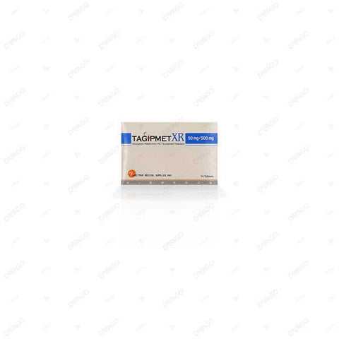 Tagipmet Xr Tablets 50/500 Mg