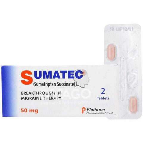 Sumatec Tablets 50Mg