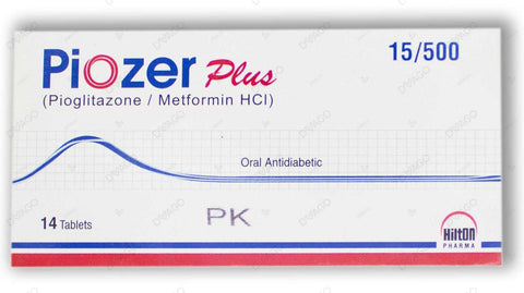 Piozer Plus Tablets 15/500Mg