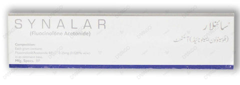 Synalar 0.025% Ointment 30Gm