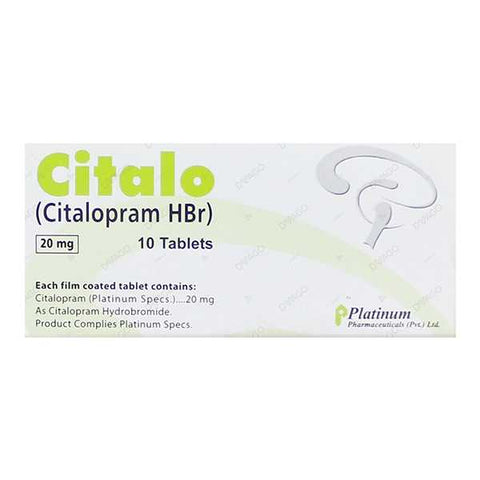 Citalo Tablets 20Mg