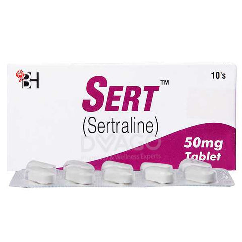 Sert Tablets 50Mg