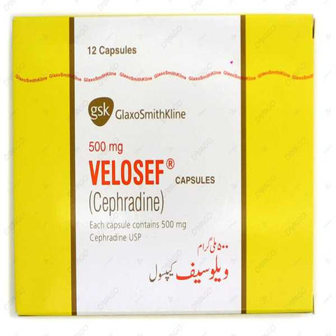 Velosef Capsules 500Mg