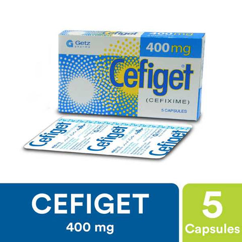 Cefiget Capsules 400Mg