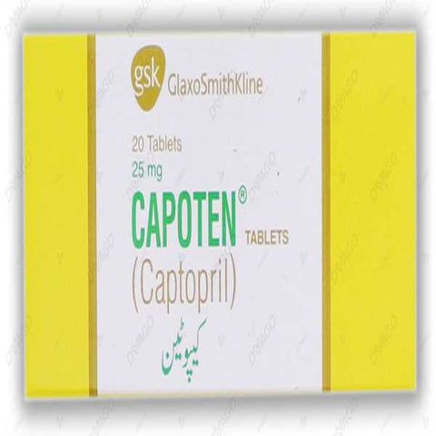 Capoten Tablets 25Mg