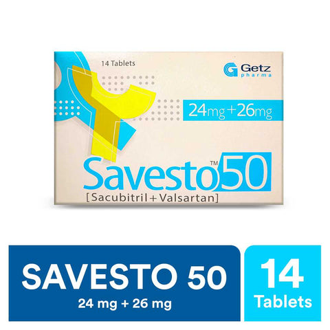 Savesto 50Mg14 Tablets