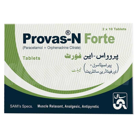 Provas N Forte Tablets 650/50Mg