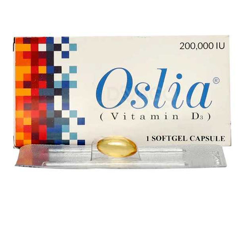 Oslia Softgel Capsules 200,000Iu