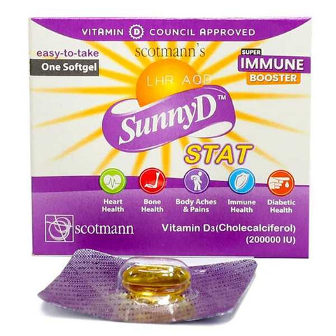 Sunny D Stat Capsule 200,000Iu