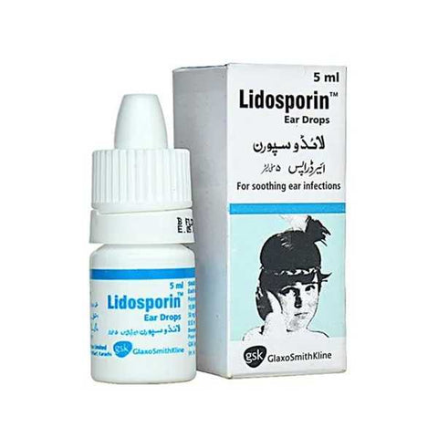 Lidosporin Ear Drops 5Ml