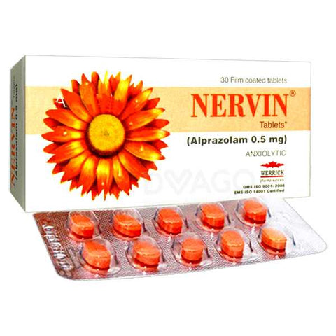 Nervin Tablets 0.5Mg