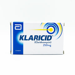 KLARICID 250 MG 10 S