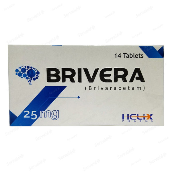 Brivace 25Mg Tablets 14S