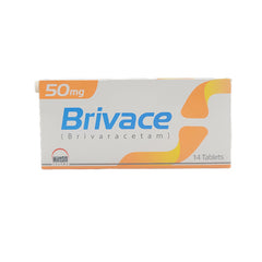 Brivace 50Mg Tablets 14S