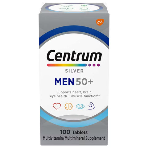 CENTRUM SILIVER MAN 50+ 100 S