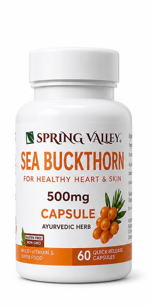 Sea Buckthorn 500mg Capsules