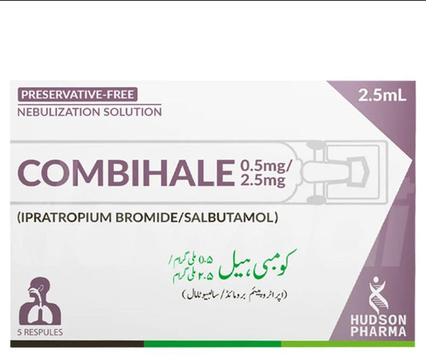 Combihale 0.5Mg/2.5Mg Nebulization Solution 10S