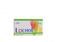 Lochol 40Mg Tablets 15S (Pack Size 1X15s)