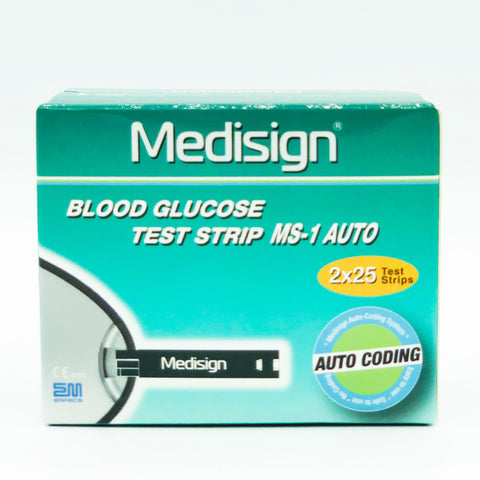Medisign 2x25 Test Strip