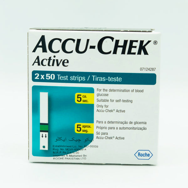 ACCU-Chek Active 2x50 Test Strips