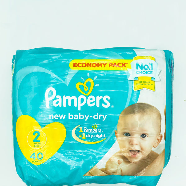 Pampers New Baby Dry 2 Size 3-8Kgs Mini