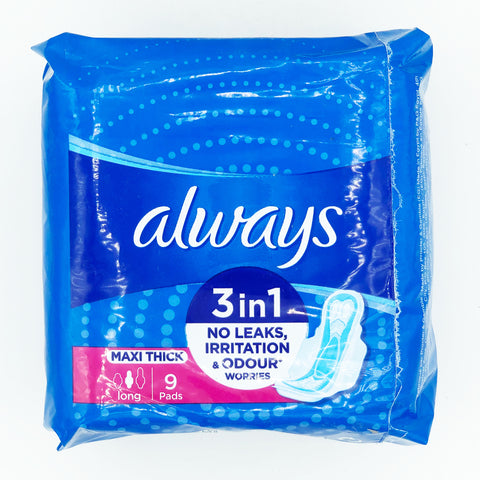 Always Maxi Thick 9 pads
