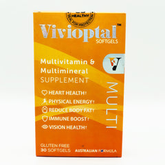 Vivioptal Multi Vitamin Gluten Free 30 Soft Gels