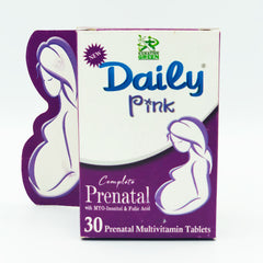 Daily Pink 30 Prenatal Multivitamin Vitamin