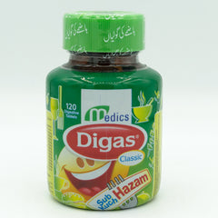 Digas Classic Bottle 120 Tablets